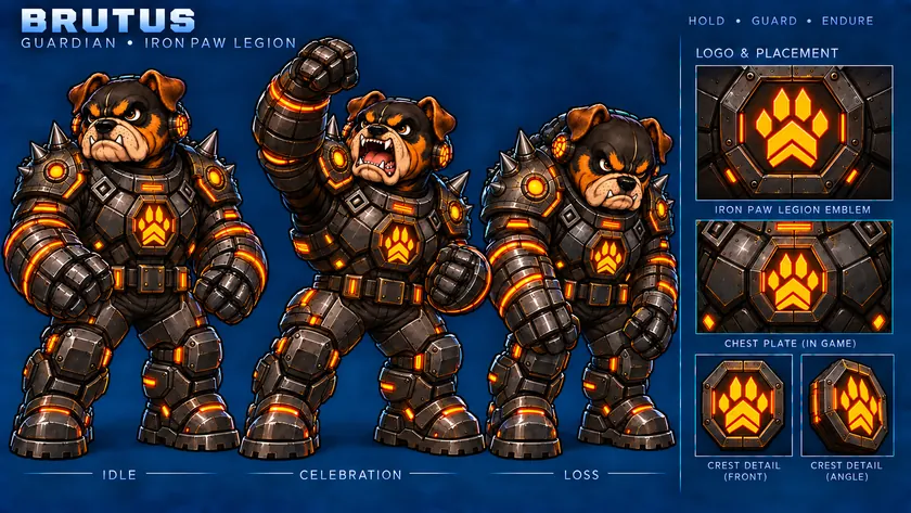 Brutus, Guardian, style sheet