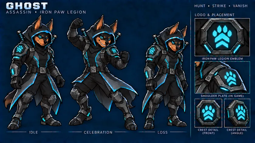Ghost, Assassin, style sheet