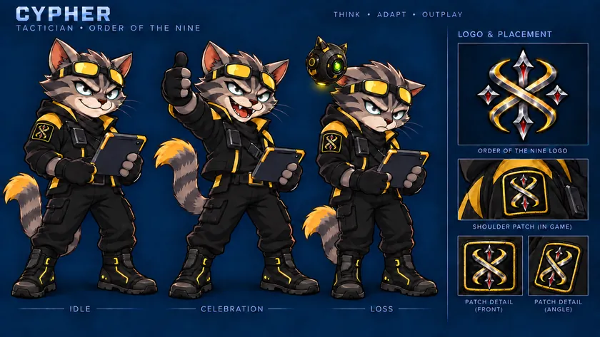 Cypher, Tactician, style sheet