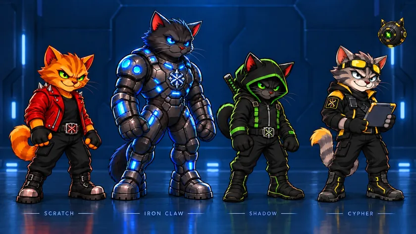 Order of the Nine squad lineup