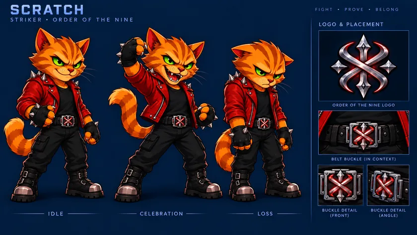 Scratch, Striker, style sheet